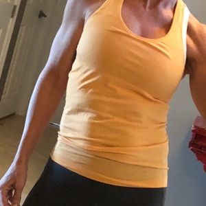 Lululemon tangerine racer back tank